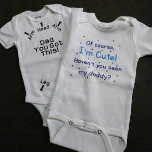 Onesies for the new Dad!